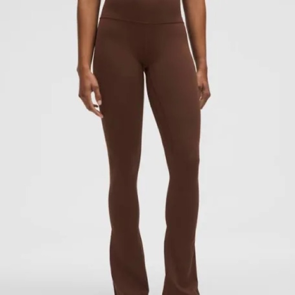 Brand New with Tags Lululemon Align Mini Flare Leggings Mocha